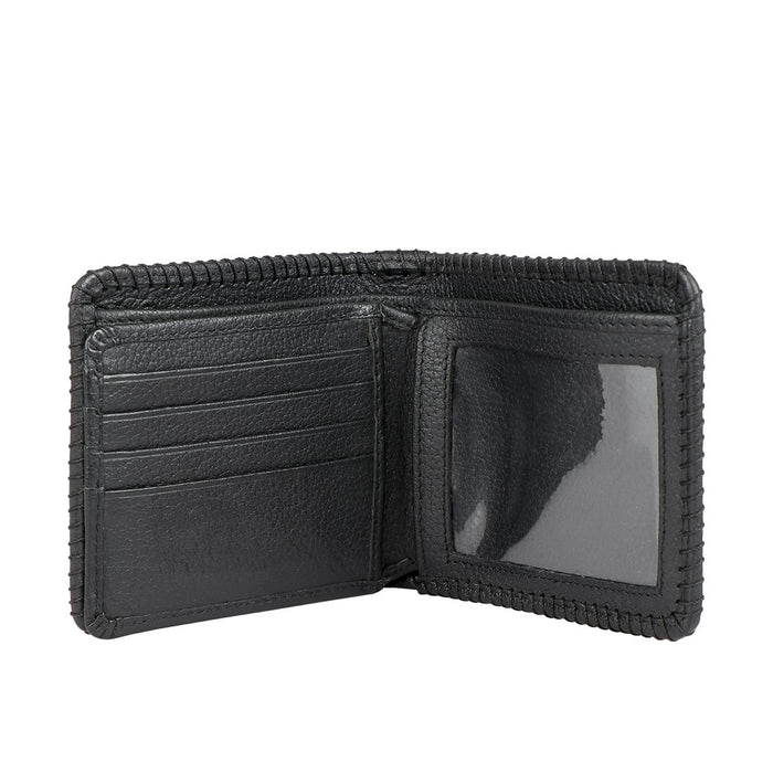 Hidesign 247-2020 BI-FOLD WALLET Black