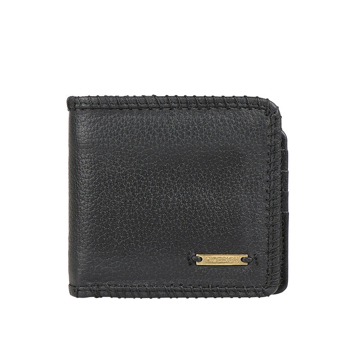 Hidesign 247-2020 BI-FOLD WALLET Black