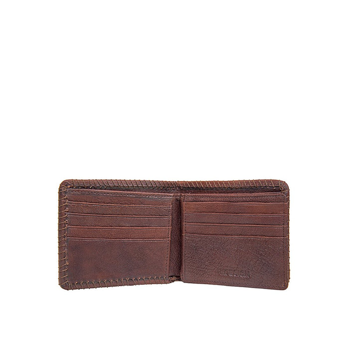 Hidesign 247-2020 BI-FOLD WALLET Brown