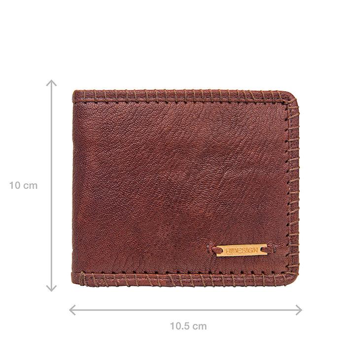 Hidesign 247-2020 BI-FOLD WALLET Brown