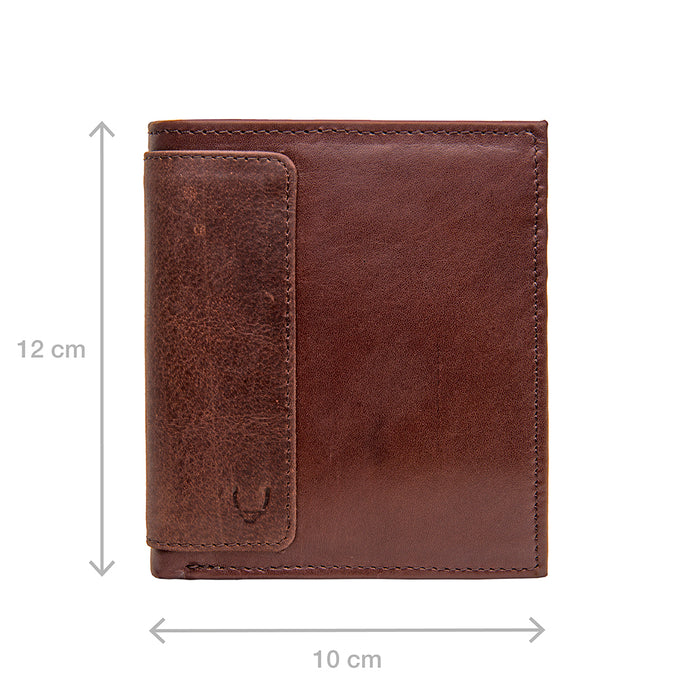 Hidesign 253-L015 BI-FOLD WALLET Brown