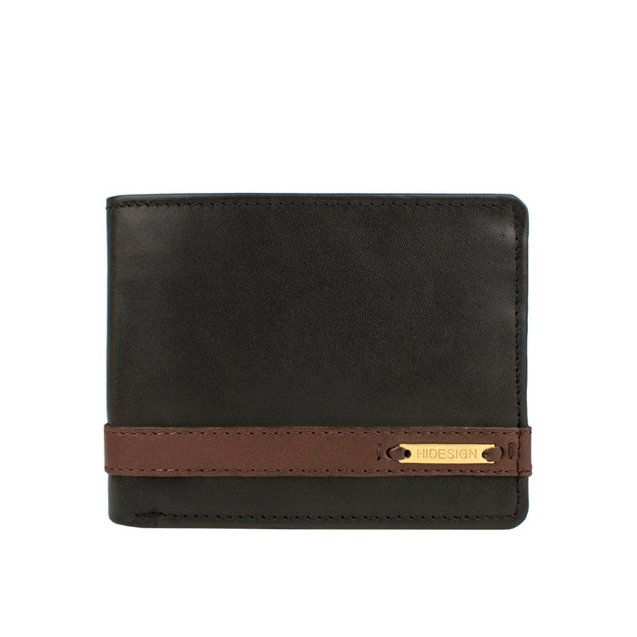 Hidesign 259-2020S BI-FOLD WALLET Black
