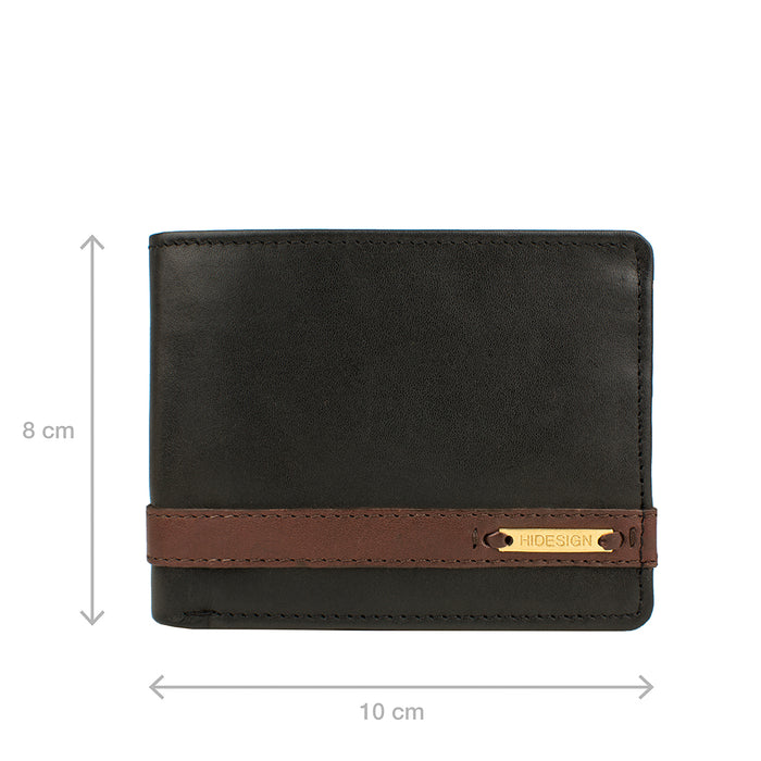 Hidesign 259-2020S BI-FOLD WALLET Black