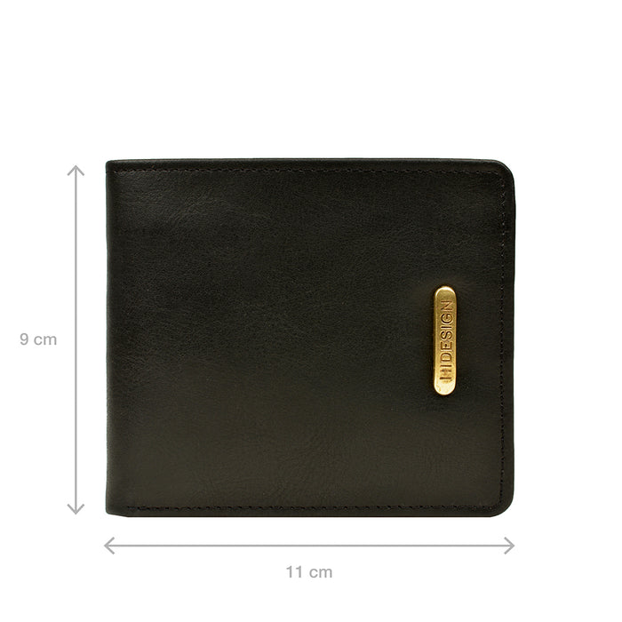 Hidesign 260-2020 BI-FOLD WALLET Black
