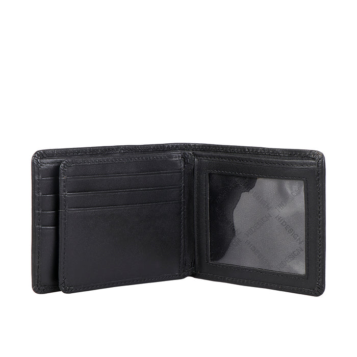 Hidesign 260-2020 RF BI-FOLD WALLET Black