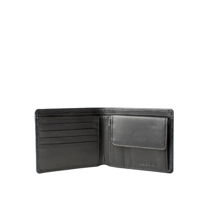 Hidesign 278-L107F BI-FOLD WALLET Black