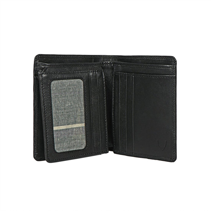 Hidesign 279-144B BI-FOLD WALLET Black