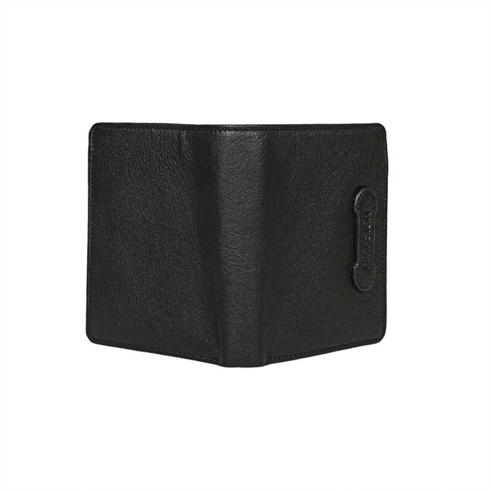 Hidesign 279-144B BI-FOLD WALLET Black