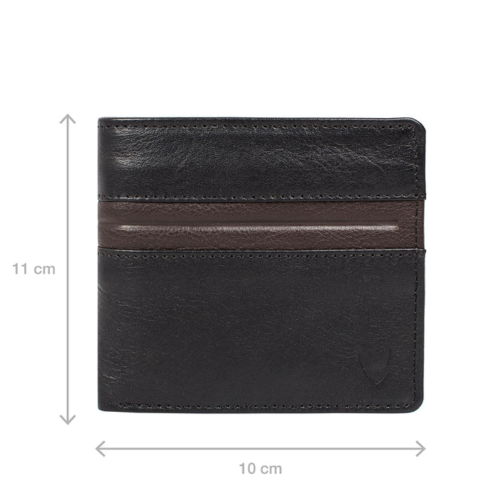 Hidesign 286-010F BI-FOLD WALLET Black