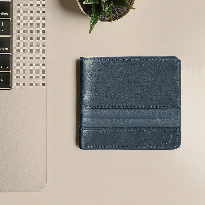 hidesign 286-010F BI-FOLD WALLET Blue