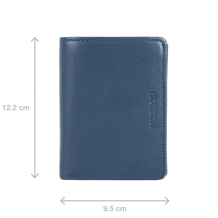 Hidesign 291-L108 BI-FOLD WALLET Blue