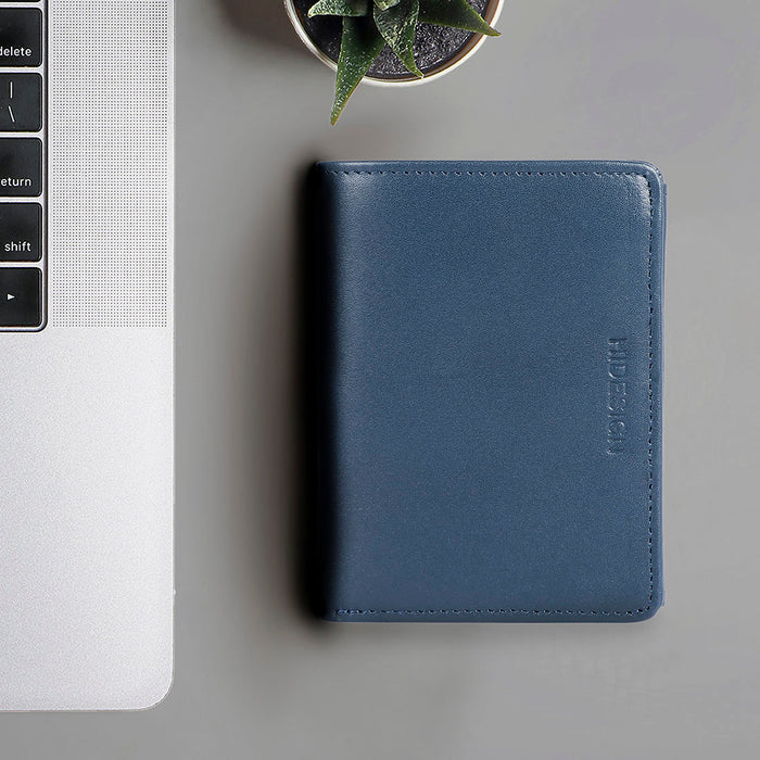 hidesign 291-L108 BI-FOLD WALLET Blue