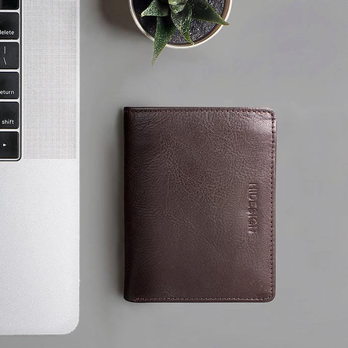 hidesign 291-L108 BI-FOLD WALLET Brown