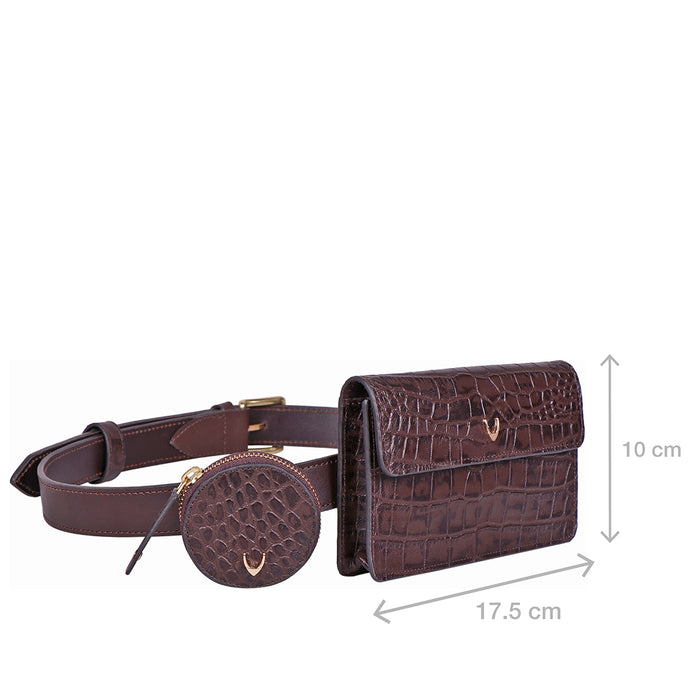 Hidesign 3 MUSKETEERS W4 BELT WALLET Brown