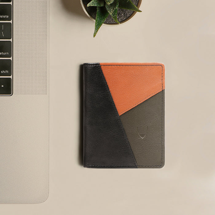 hidesign 312-108 TF BI-FOLD WALLET Black