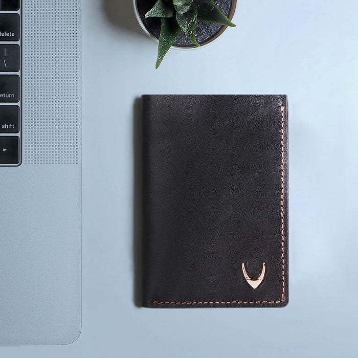 hidesign 314-259 TF TRI-FOLD WALLET Black