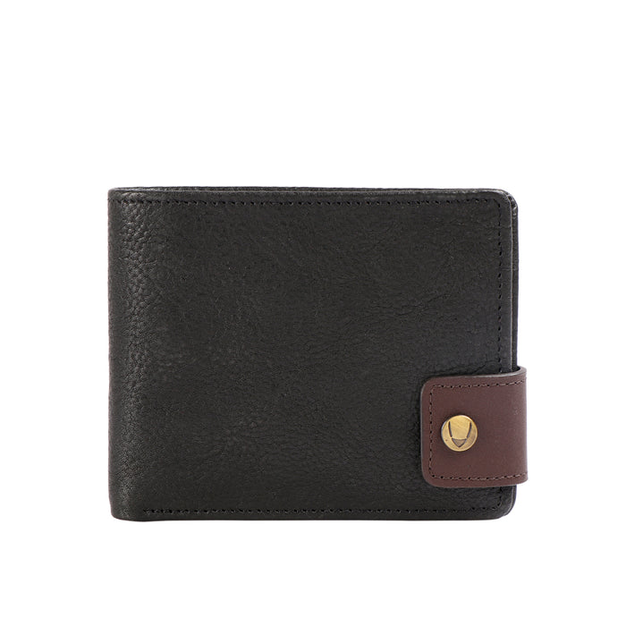 Hidesign 317-103 TF BI-FOLD WALLET Black
