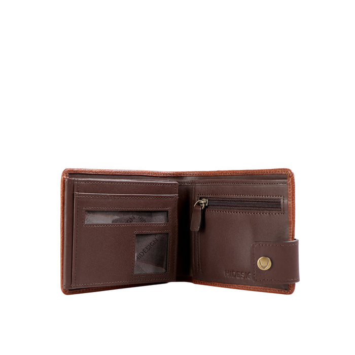 Hidesign 317-103 TF BI-FOLD WALLET Tan