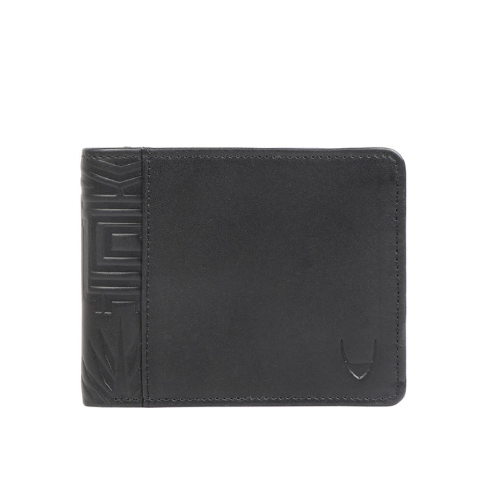 Hidesign 370-L103 BI-FOLD WALLET Black