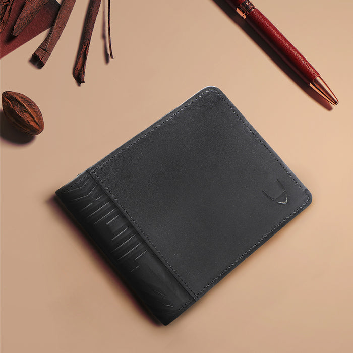 hidesign 370-L103 BI-FOLD WALLET Black
