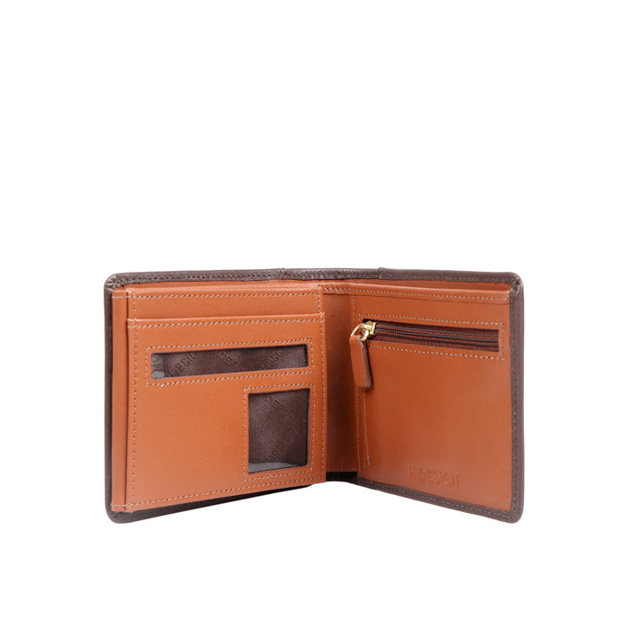 Hidesign 370-L103 BI-FOLD WALLET Brown