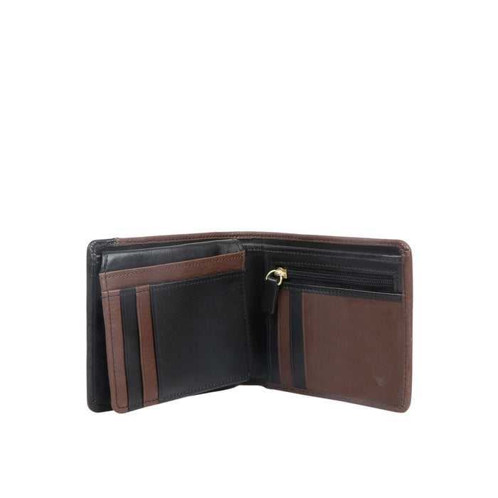 Hidesign 372-L107 BI-FOLD WALLET Black