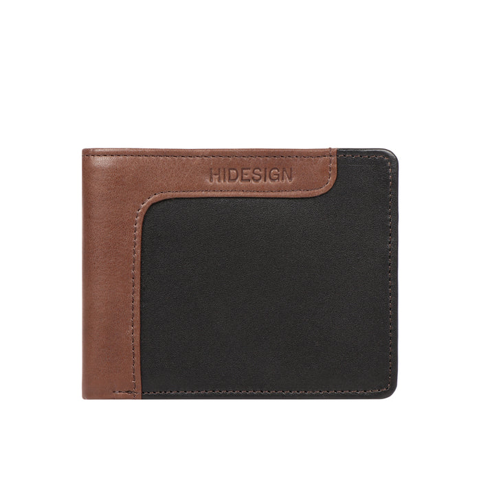 Hidesign 372-L107 BI-FOLD WALLET Black