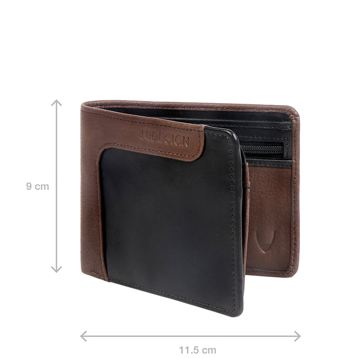 Hidesign 372-L107 BI-FOLD WALLET Black