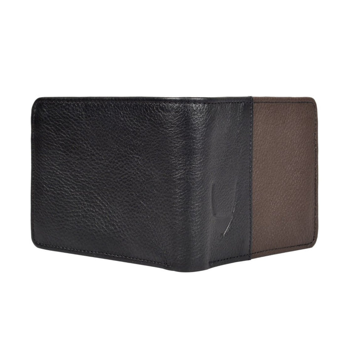 Hidesign 382-490 BI-FOLD WALLET Black