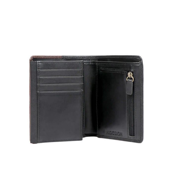 Hidesign 382-L108 BI-FOLD WALLET Black