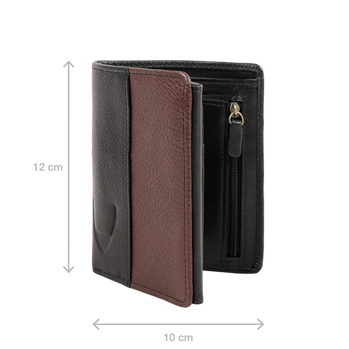 Hidesign 382-L108 BI-FOLD WALLET Black