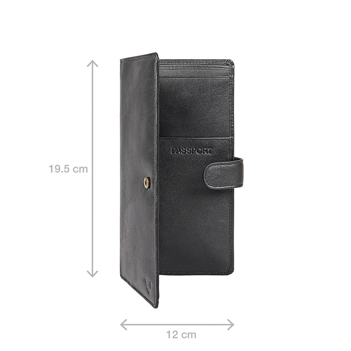 Hidesign 486 PASSPORT HOLDER Black