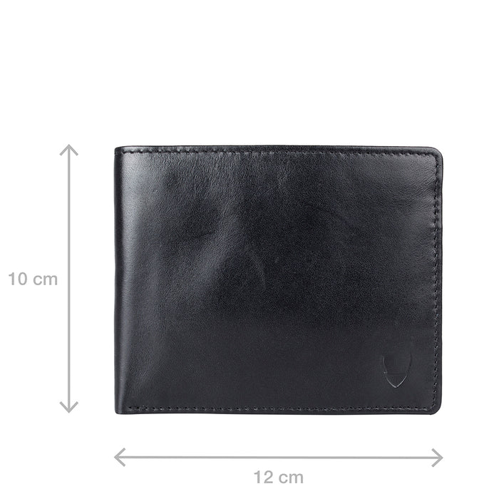 Hidesign 490 BI-FOLD WALLET Black