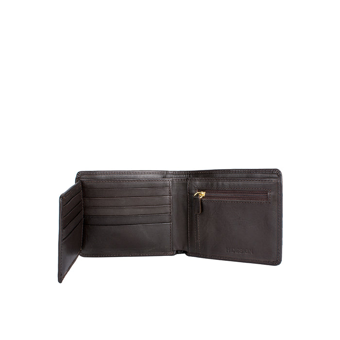 Hidesign 490 RF BI-FOLD WALLET Brown