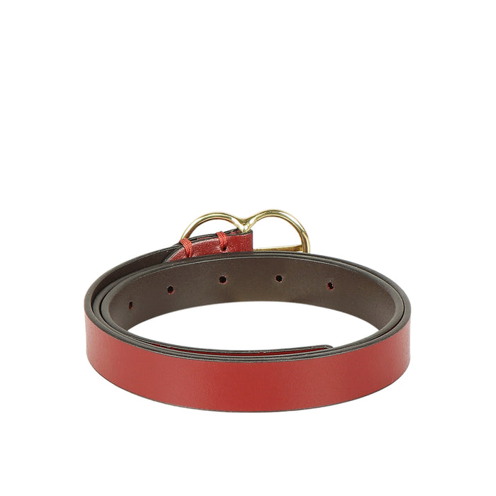 Hidesign ABBA WOMENS REVERSIBLE BELT Red