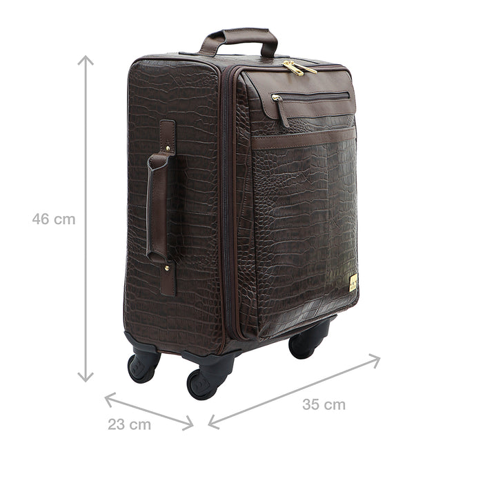 Hidesign ABBEY ROAD 04 TROLLEY BAG Brown