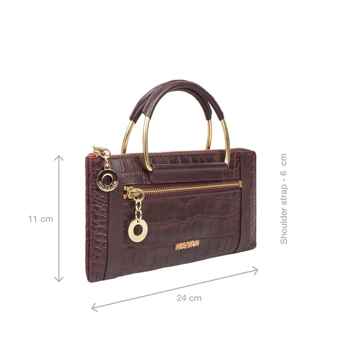 Hidesign AFFAIR W2 L-ZIP AROUND WALLET Purple