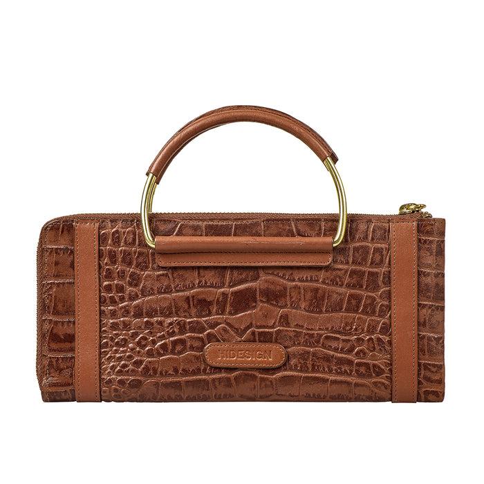 Hidesign AFFAIR W2 L-ZIP AROUND WALLET Tan