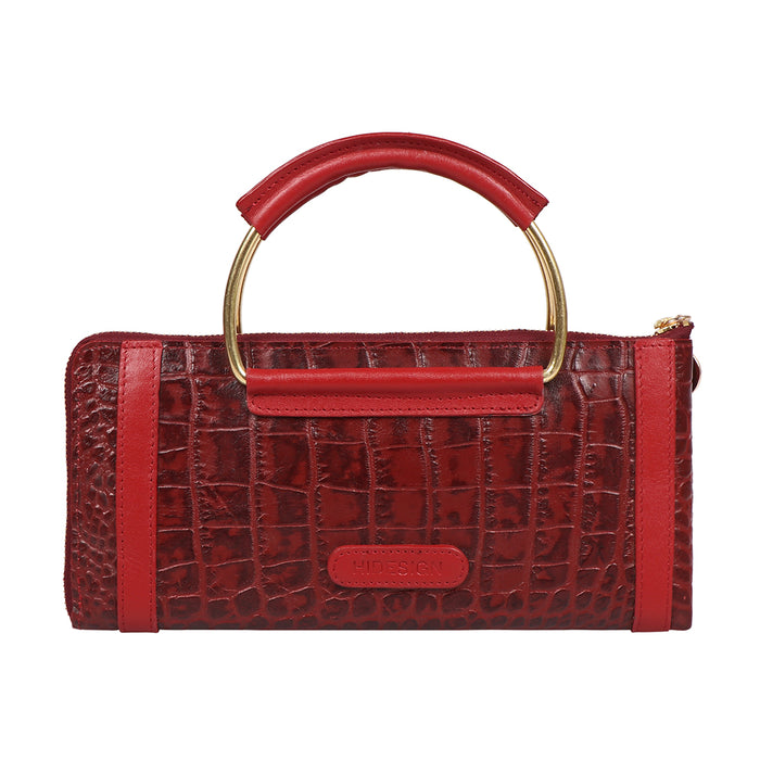 Hidesign AFFAIR W2 RF L-ZIP AROUND Red