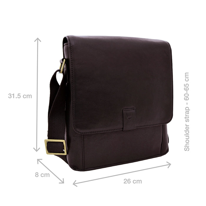 Hidesign AIDEN 02 CROSSBODY Brown