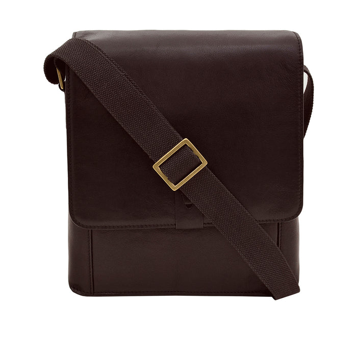 hidesign AIDEN 02 CROSSBODY Brown