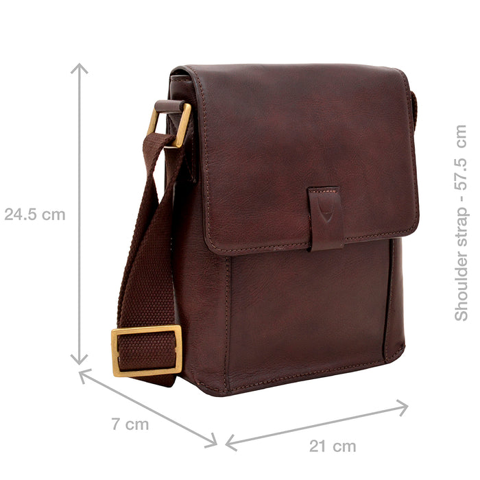 Hidesign AIDEN 03 CROSSBODY Brown