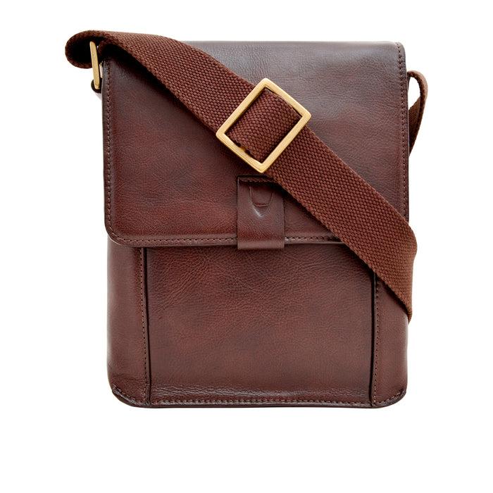 hidesign AIDEN 03 CROSSBODY Brown