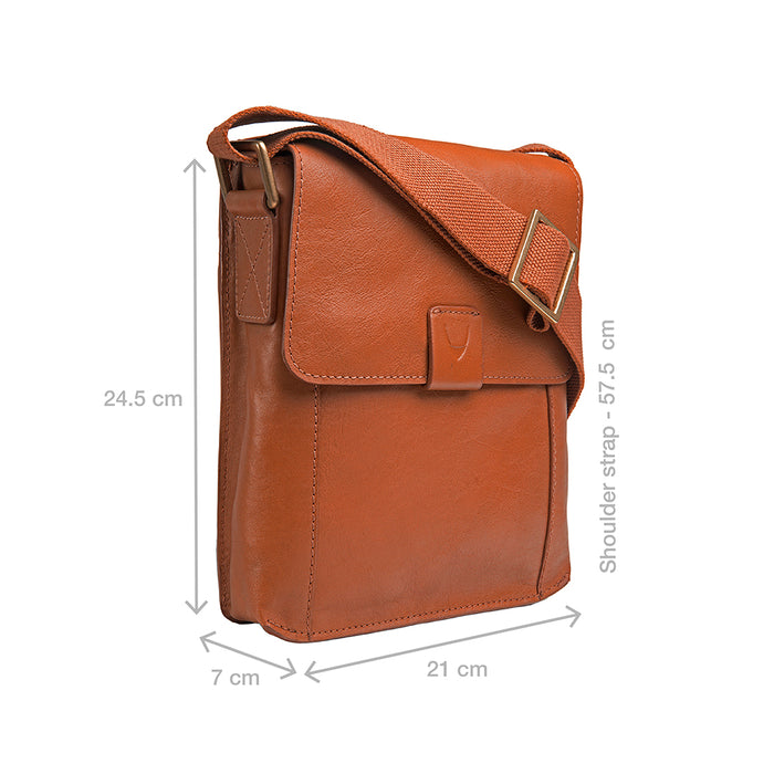 Hidesign AIDEN 03 CROSSBODY Tan