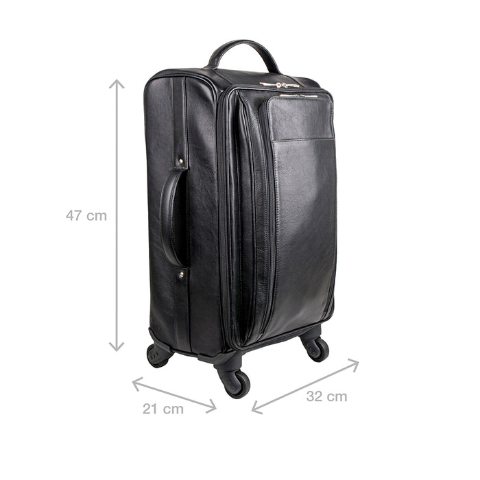 Hidesign ALAMO TROLLEY BAG Black