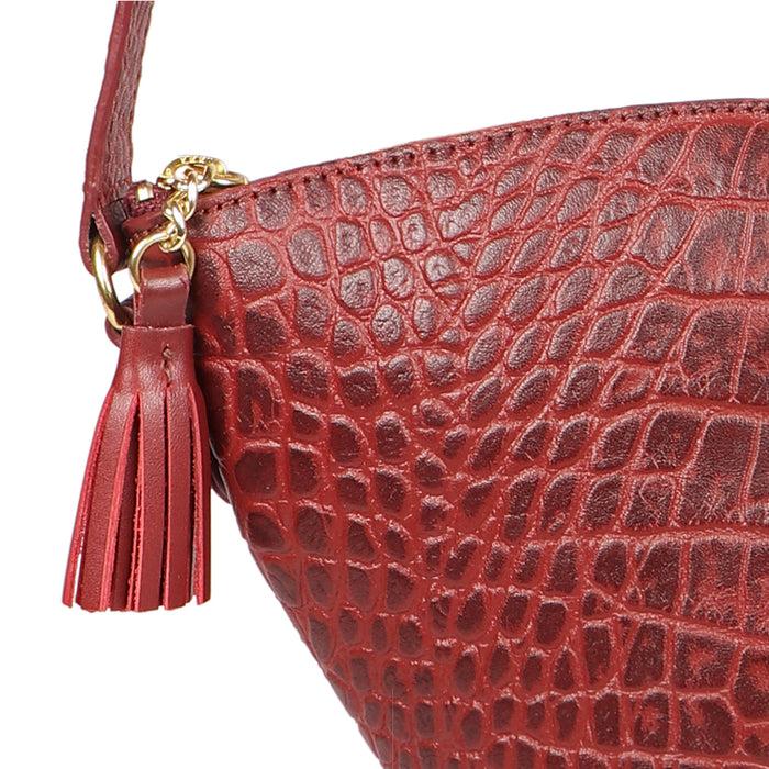 Hidesign ALICIA 03 SHOULDER BAG Red