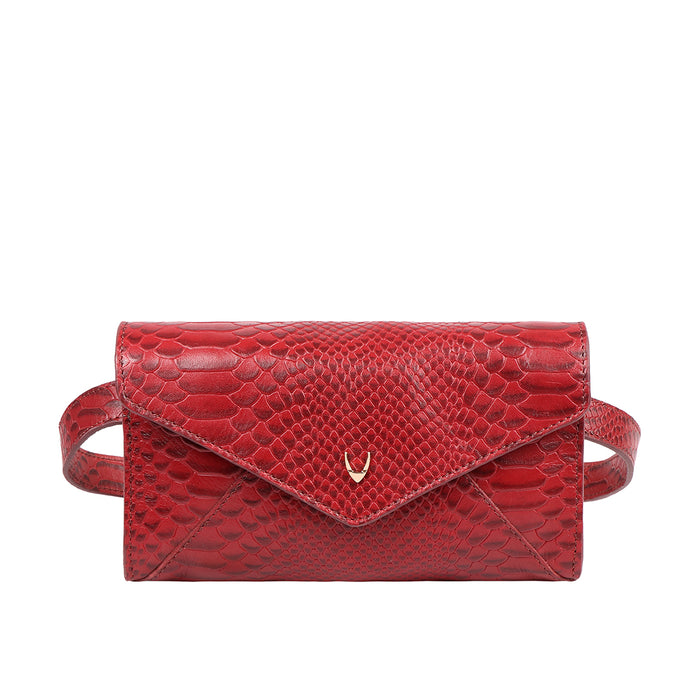 hidesign ALICIA 04 BELT BAG Red