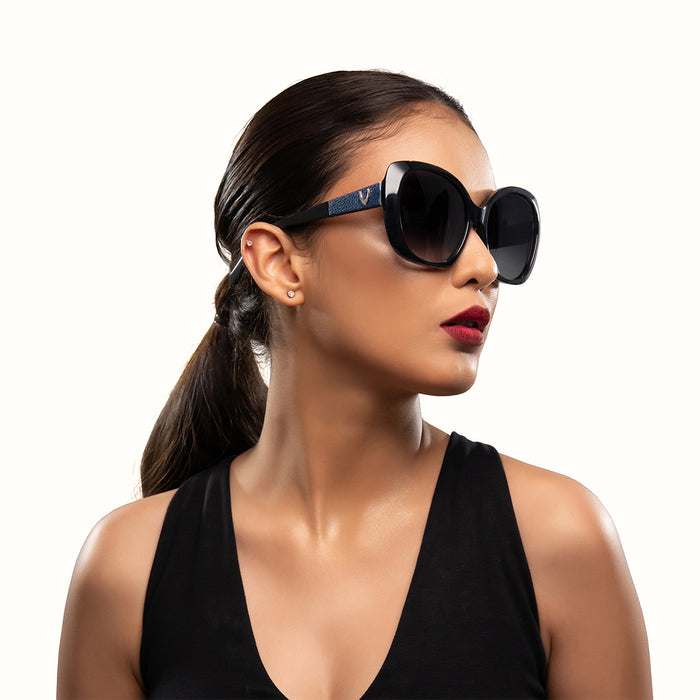 Hidesign ALTHEA BUTTERFLY SUNGLASS Grey