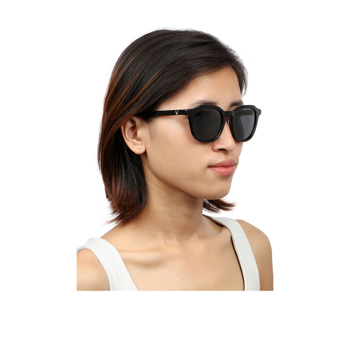 Hidesign AMALFI ROUND SUNGLASS Black