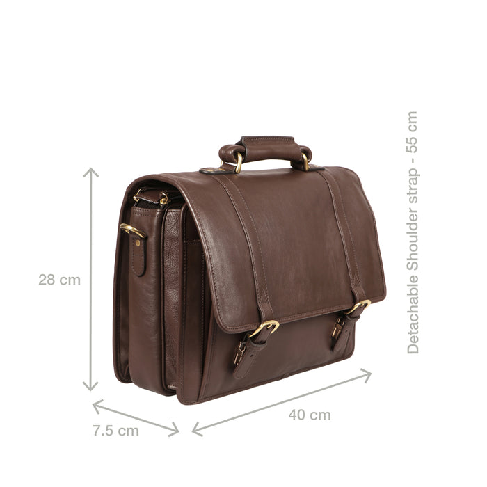 Hidesign ANDRE 4215 BRIEFCASE Brown